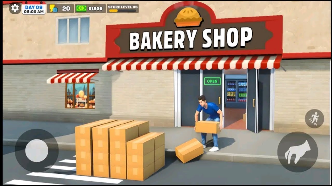 Aku bermain game Bakery Supermart simulator (@TimonGeming54360 )
