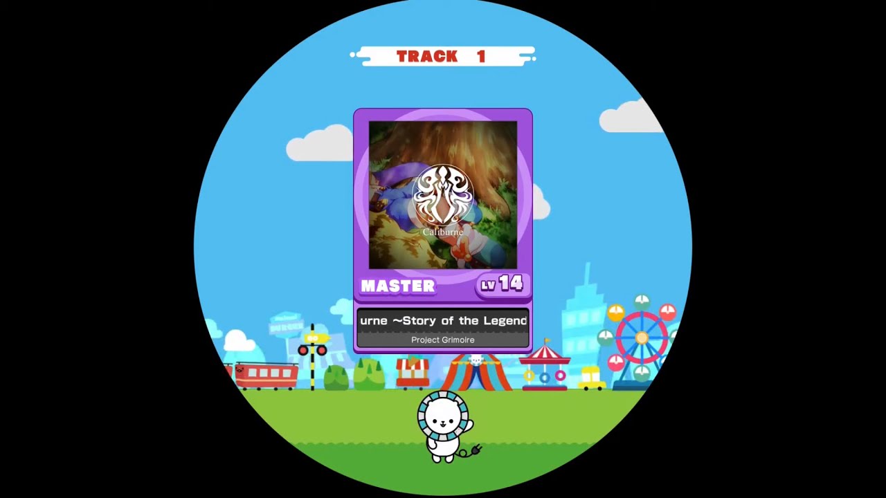 【maimaiでらっくす外部出力】Caliburne ～Story of the Legendary sword～  MAS AP