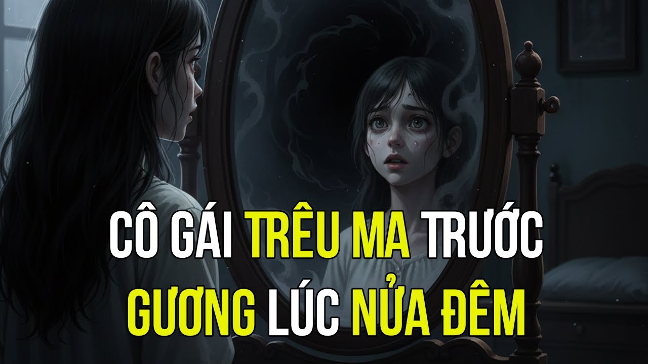 Cô Gái Trêu Ma Trước Gương Lúc Nửa Đêm — Từ Đó Gương Không Còn Phản Chiếu Cô Nữa