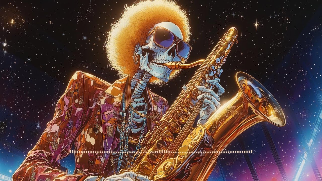 Soul King Golden Saxophone 🎷💀 | Neo Soul, Funk, Jazz, Ethereal Sax & Smooth Grooves for Late Nights