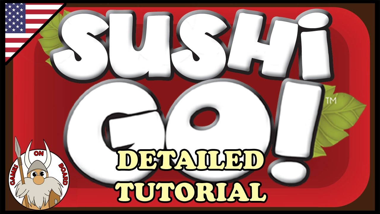 Как играть в Sushi Go! | Подробное руководство (НА АНГЛИЙСКОМ) | Настольная игра | Игры на столе