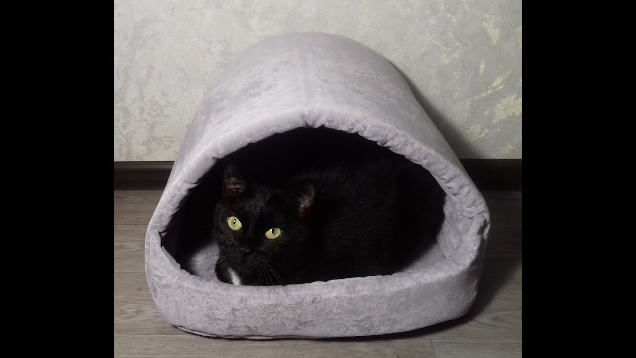 Домик для котика своими руками. Теплый и уютный дом для кота (кошки).