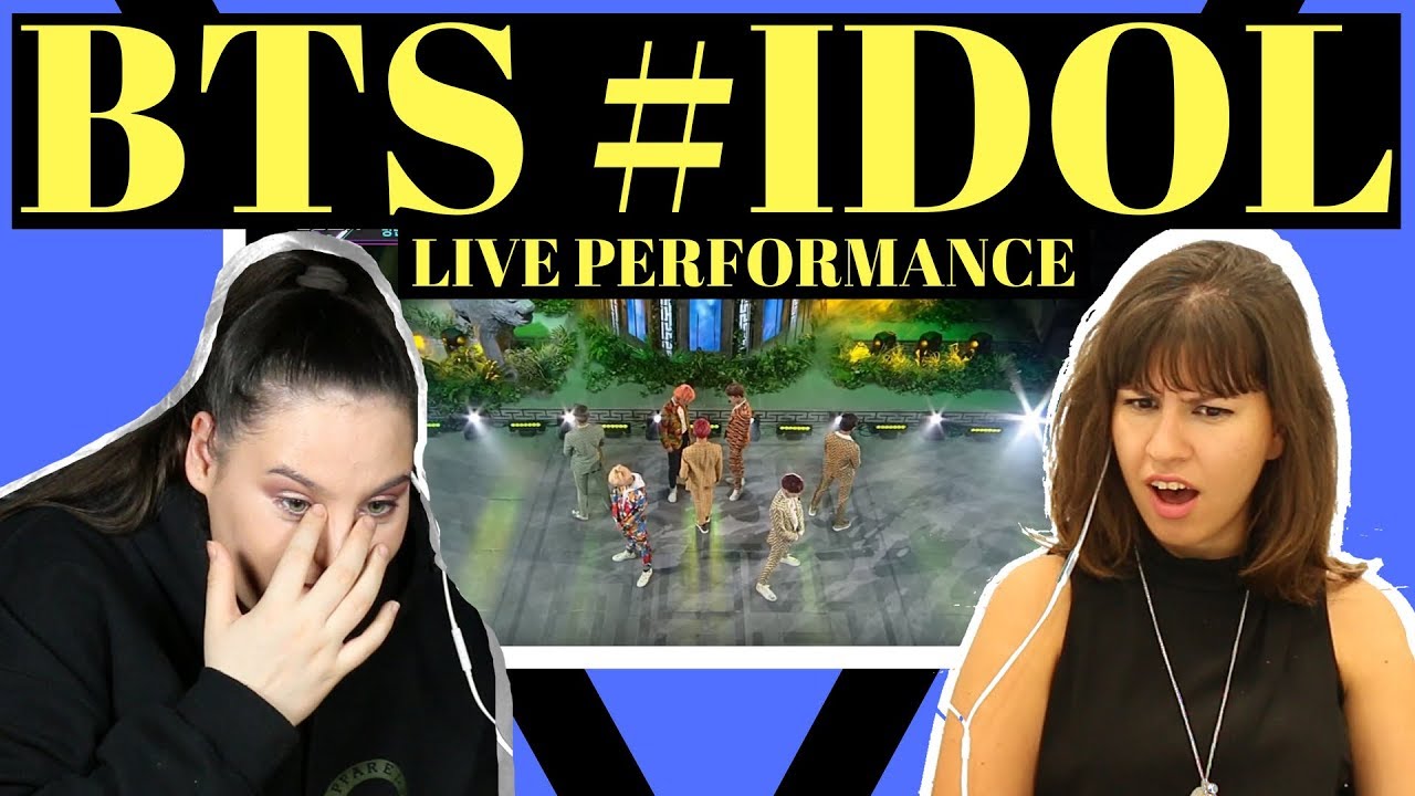 BRITISH PEOPLE REACT TO BTS - IDOL (LIVE PERFORMANCE)
