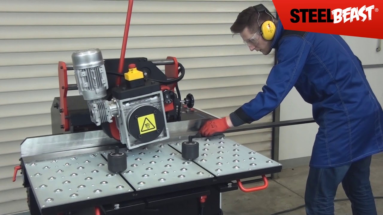 What is the best Bevelling Machine for Heavy Duty Steel Plate & Profiles? - SBM500