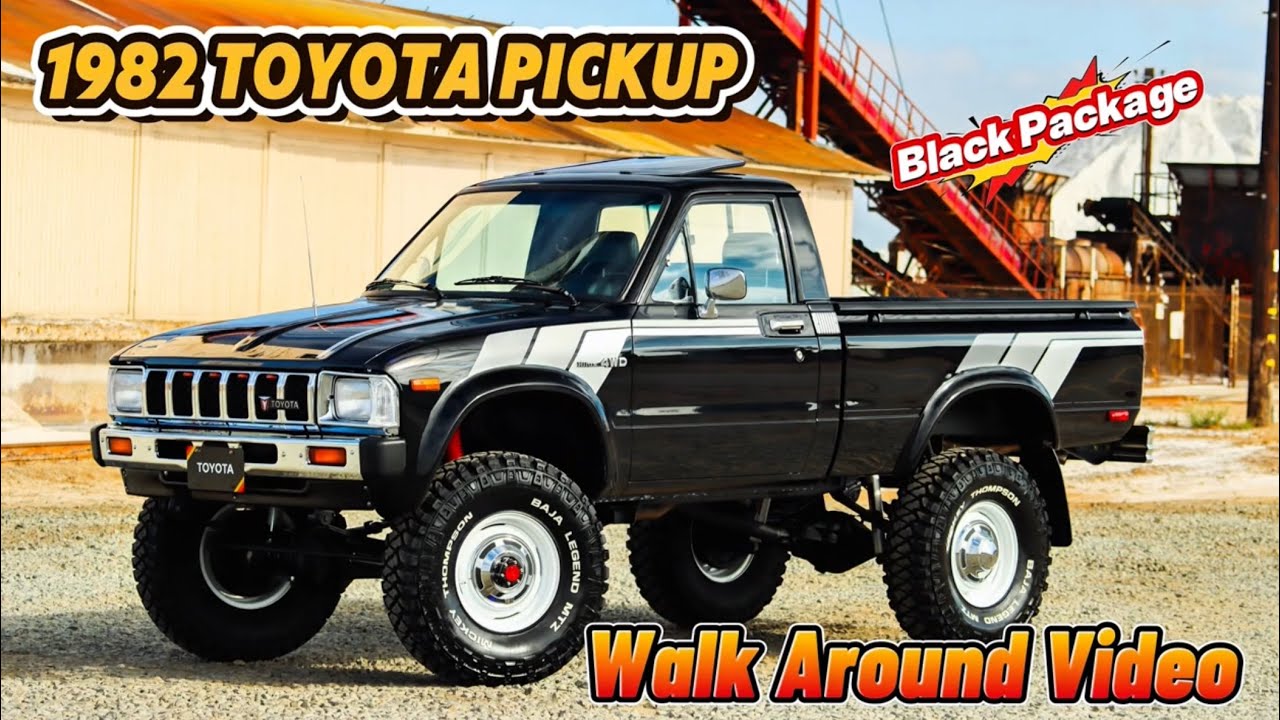 1982 Toyota Pickup SR5 Black Package | Full Walkaround