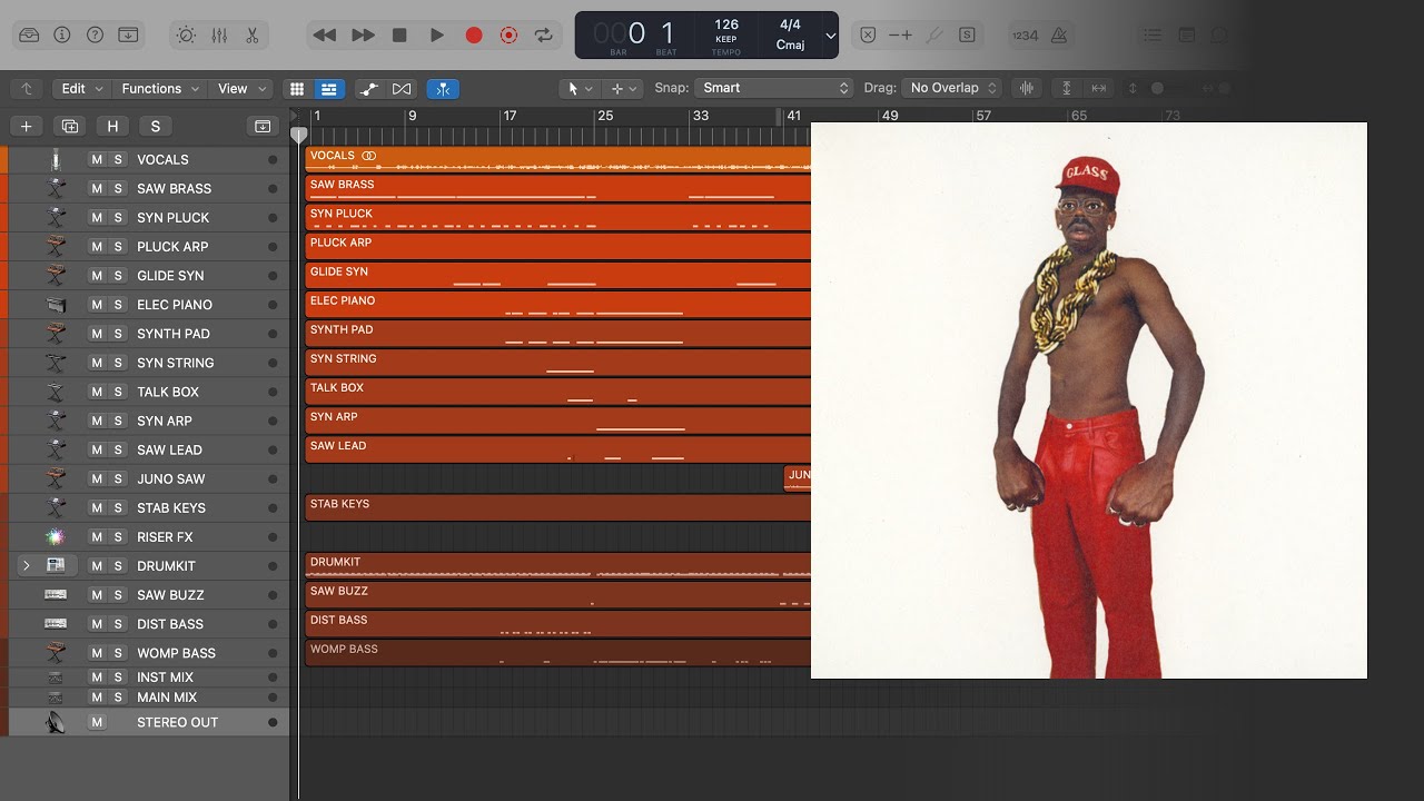 Sugar On My Tongue - Tyler, The Creator (Logic Pro Remake)