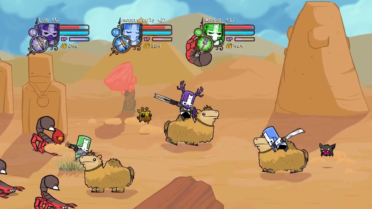 Castle Crashers Los panas ///Episodio 5///