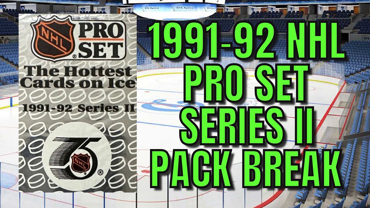HASEK ROOKIE CARD! 1991-92 Pro Set NHL Series 2 Pack Break