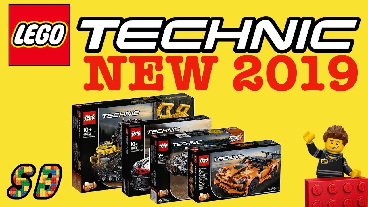 WSZYSTKIE NOWE LEGO Technic 2019 Zestawy Fala zimowa