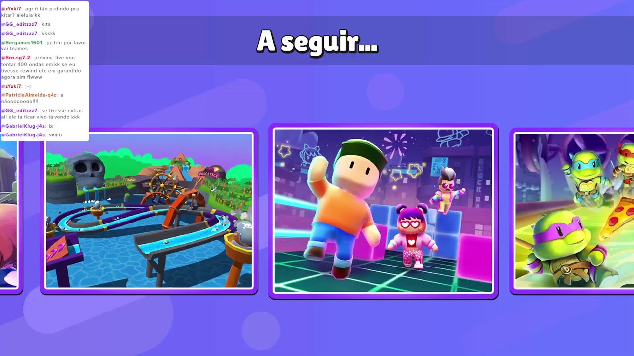 LIVE DE STUMBLE JOGANDO COM VCS