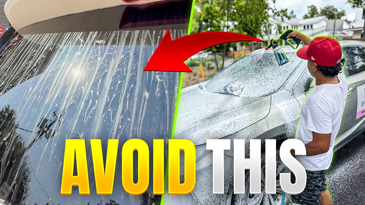 4 продукта, которые позволяют мне мыть и ухаживать за автомобилем на солнце (безупречный результат)