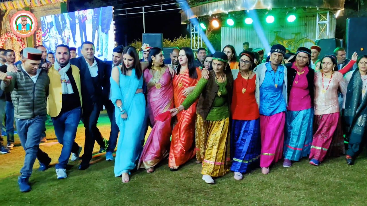 जौनसारी लड़कों और हिमाचली लड़कियों का खतरनाक हारूल नृत्य❤️ || Girls Boys Jaunsari Himachali Dance🥰