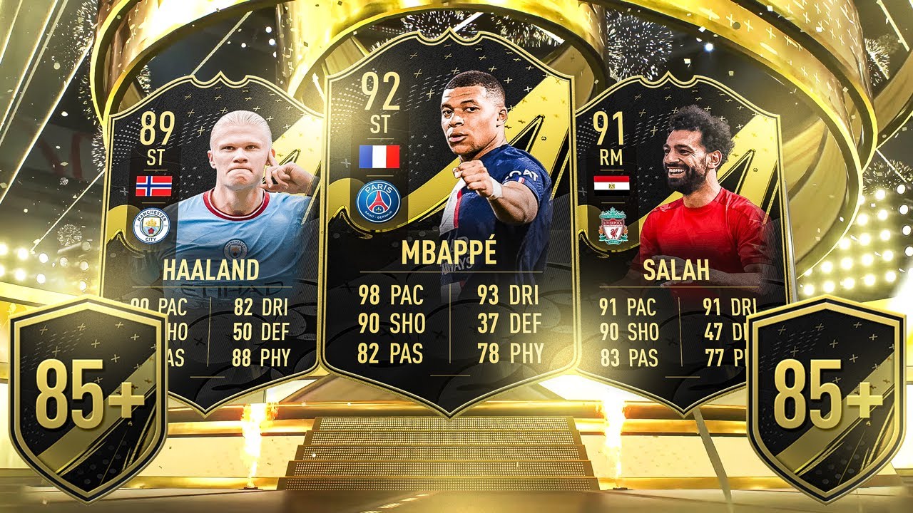 OPENING 10x NEW 85+ GUARANTEED TOTW PACKS! #FIFA23