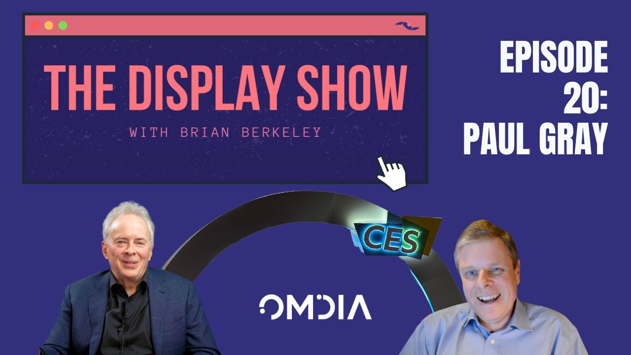 Paul Gray of Omdia - The Display Show, Episode 20