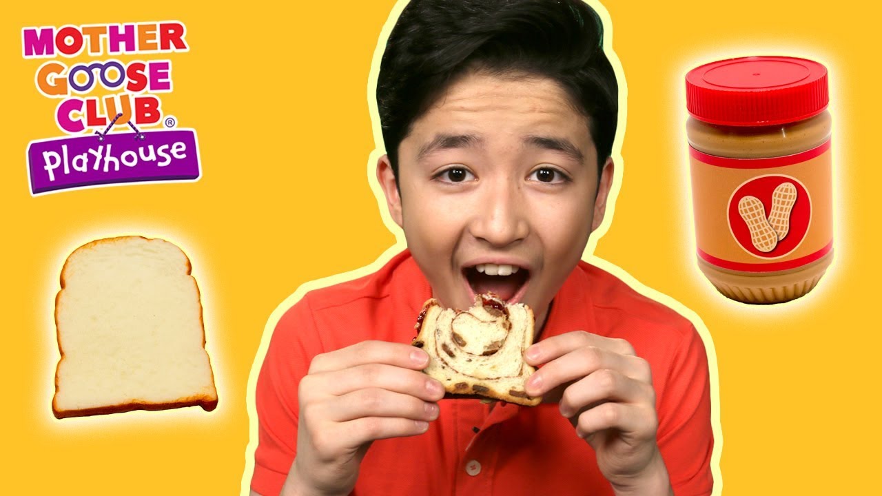 Peanut Butter Sandwich | TASTY SNACK TIME | Mother Goose Club Playhouse Kids Videos
