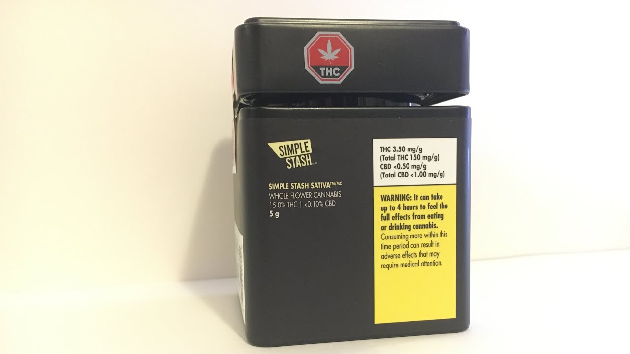 Weed Unboxing- Simple Stash&rsquo;s Sativa