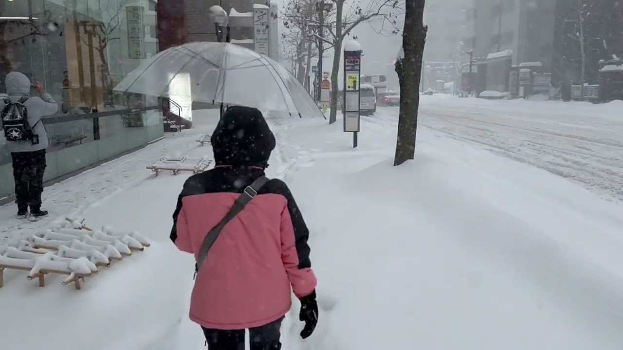 Sapporo record snowfall - 25th Jan 2026.
