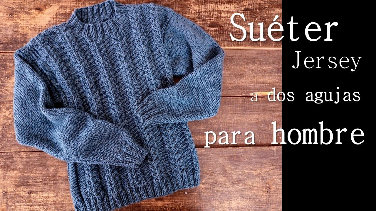 Suéter/jersey para hombre ¡Paso a paso!
