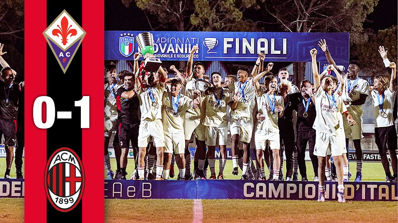 Our Under-15s are Champions of Italy | Fiorentina 0-1 AC Milan