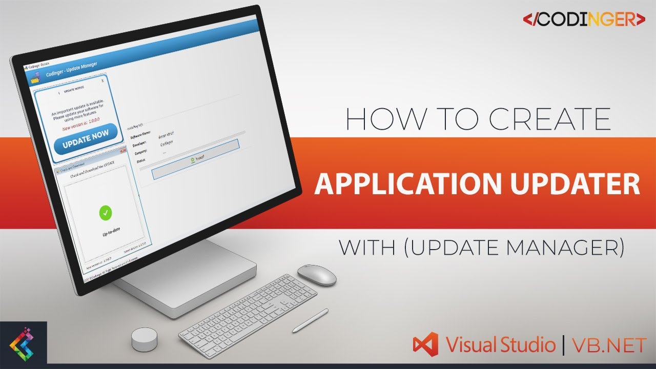 VB.NET - Application Updater with (Update Manager) Complete Project