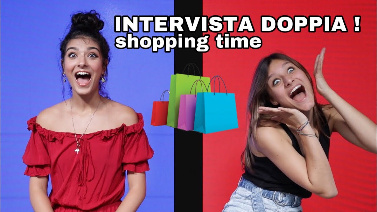 INTERVISTA DOPPIA CON ELISA MAINO - SHOPPING TIME || VirgiTsch
