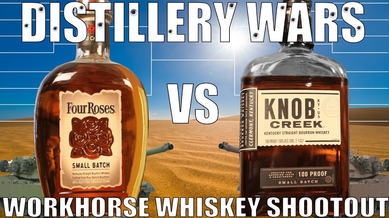 Four Roses vs Knob Creek- Distillery Wars Bonus Shootout!
