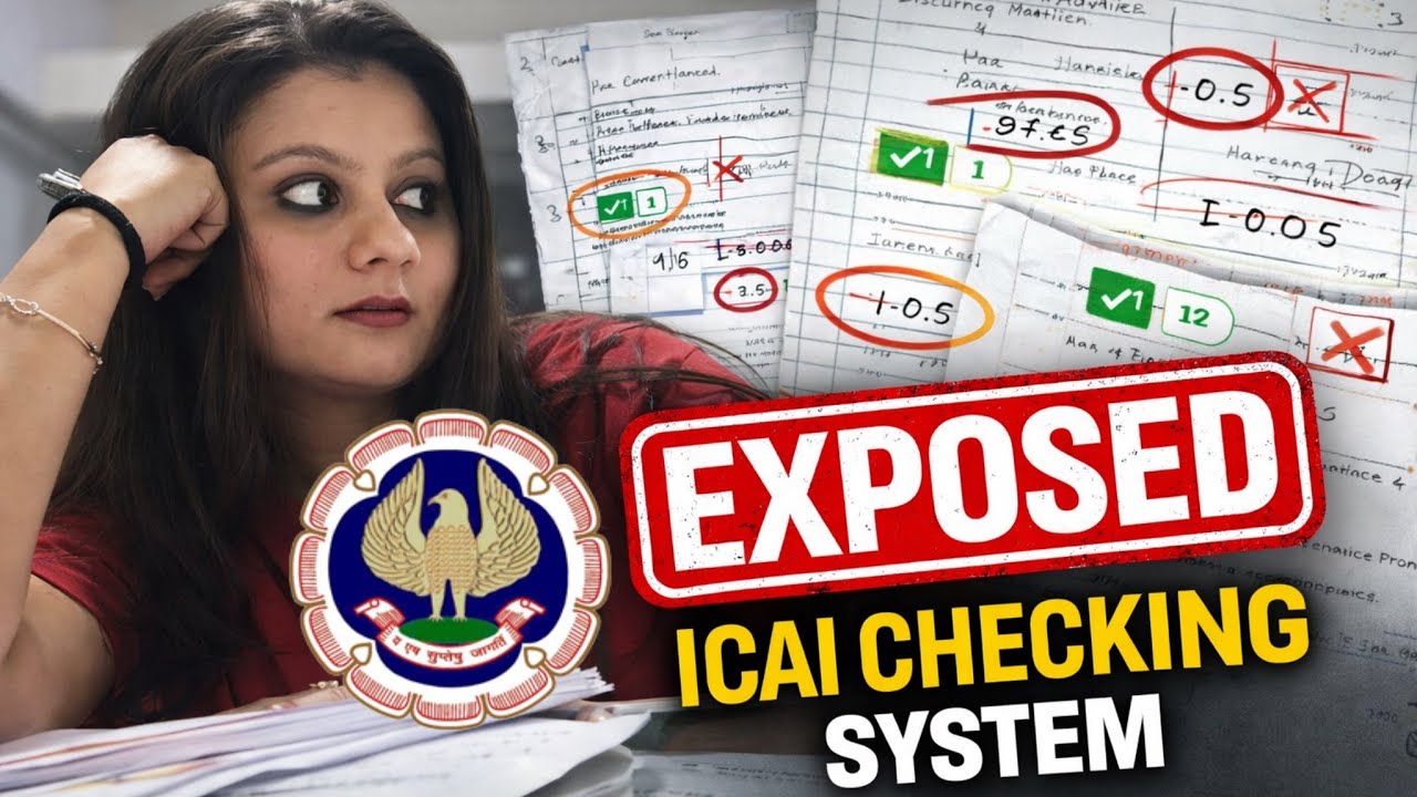 Is ICAI's checking Unfair?? Questionable ICAI checking system with PROOF