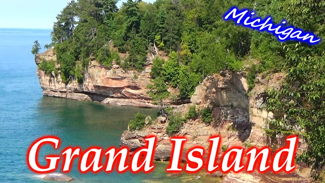 Backpacking on Grand Island Michigan in Lake Superior next to Pictured Rocks