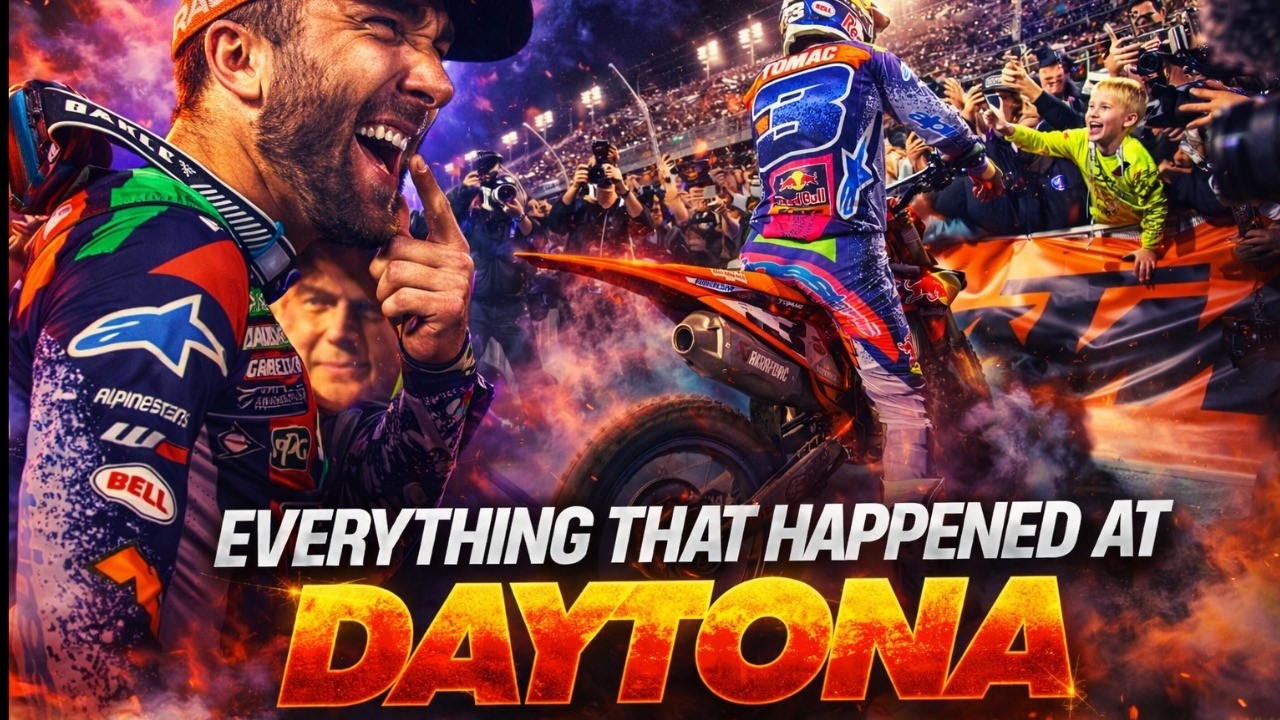 Daytona was Insane From Tomac to The Fans