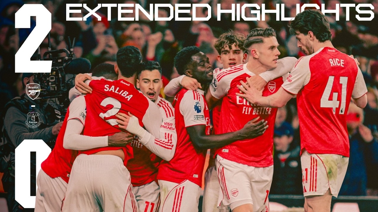 DOWMAN MAKES HISTORY | EXTENDED HIGHLIGHTS | Arsenal vs Everton (2-0) | Gyokeres, Dowman | PL