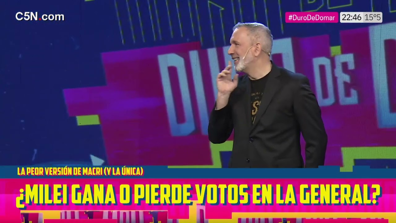 DURO DE DOMAR | ¿MILEI GANA o PIERDE VOTOS en la GENERAL?