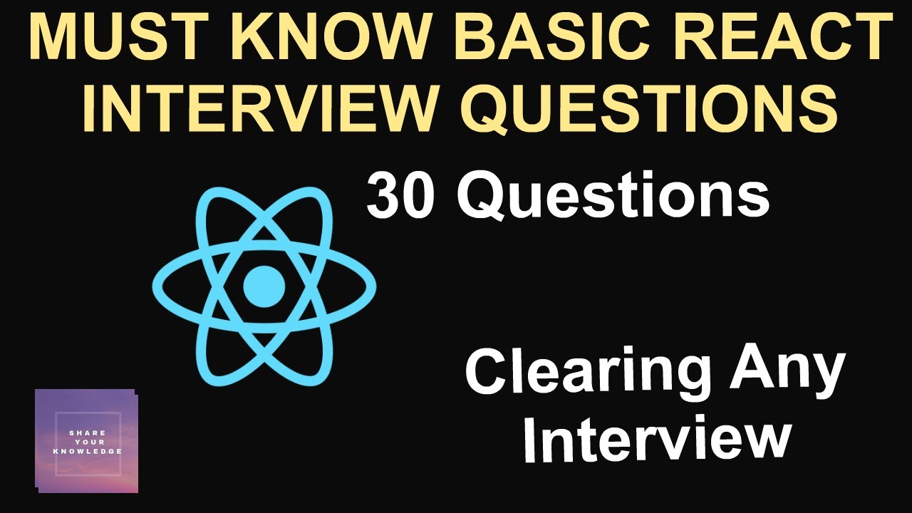 reactjs interview questions
