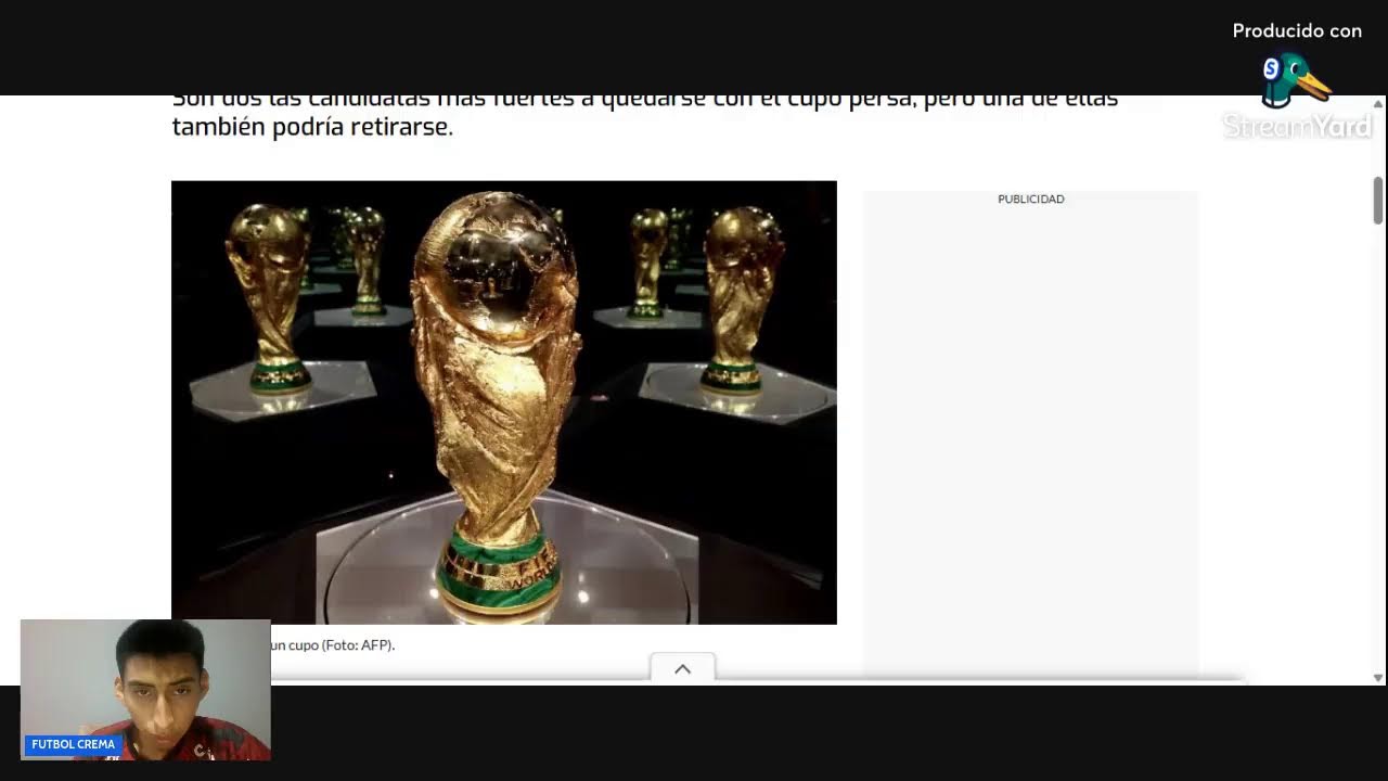 MUNDIAL 2026 QUE SELECCION REMPLAAR A IRAN TRAS SU RENUNCIA A PARTICIPAR