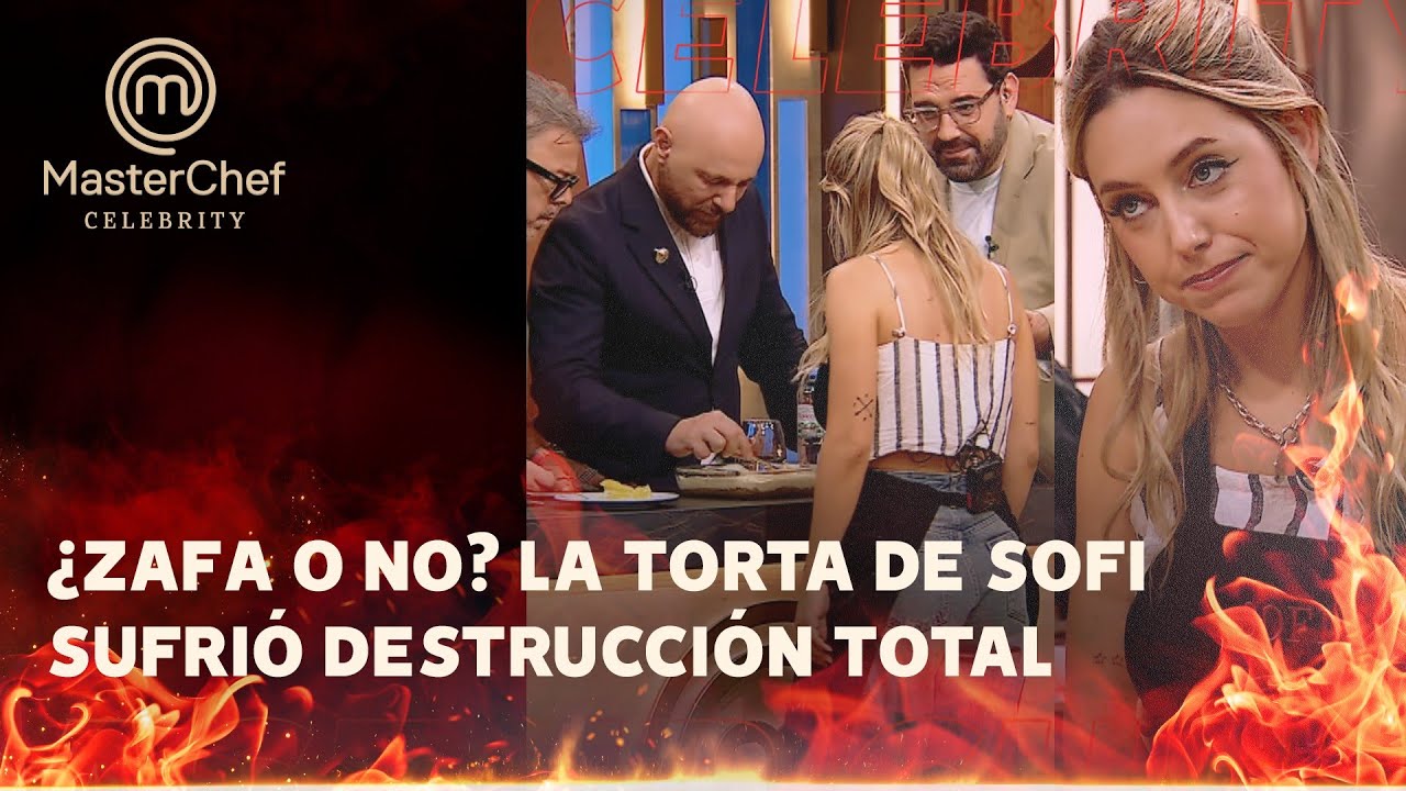 Bajo la lupa y sin piedad: el jurado analizó a fondo el plato de Sofi - Masterchef Celebrity