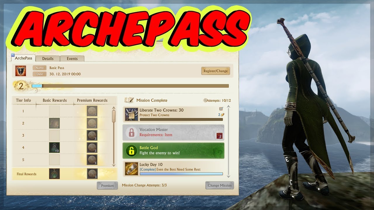 Archeage Unchained: Archepass Overview