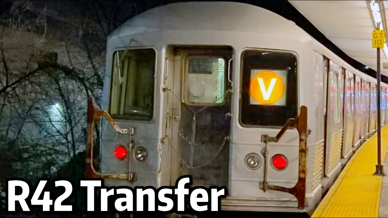 ⁴ᴷ⁶⁰ Retired R42s Being Transferred between Fresh Pond Yard and East NY Yard