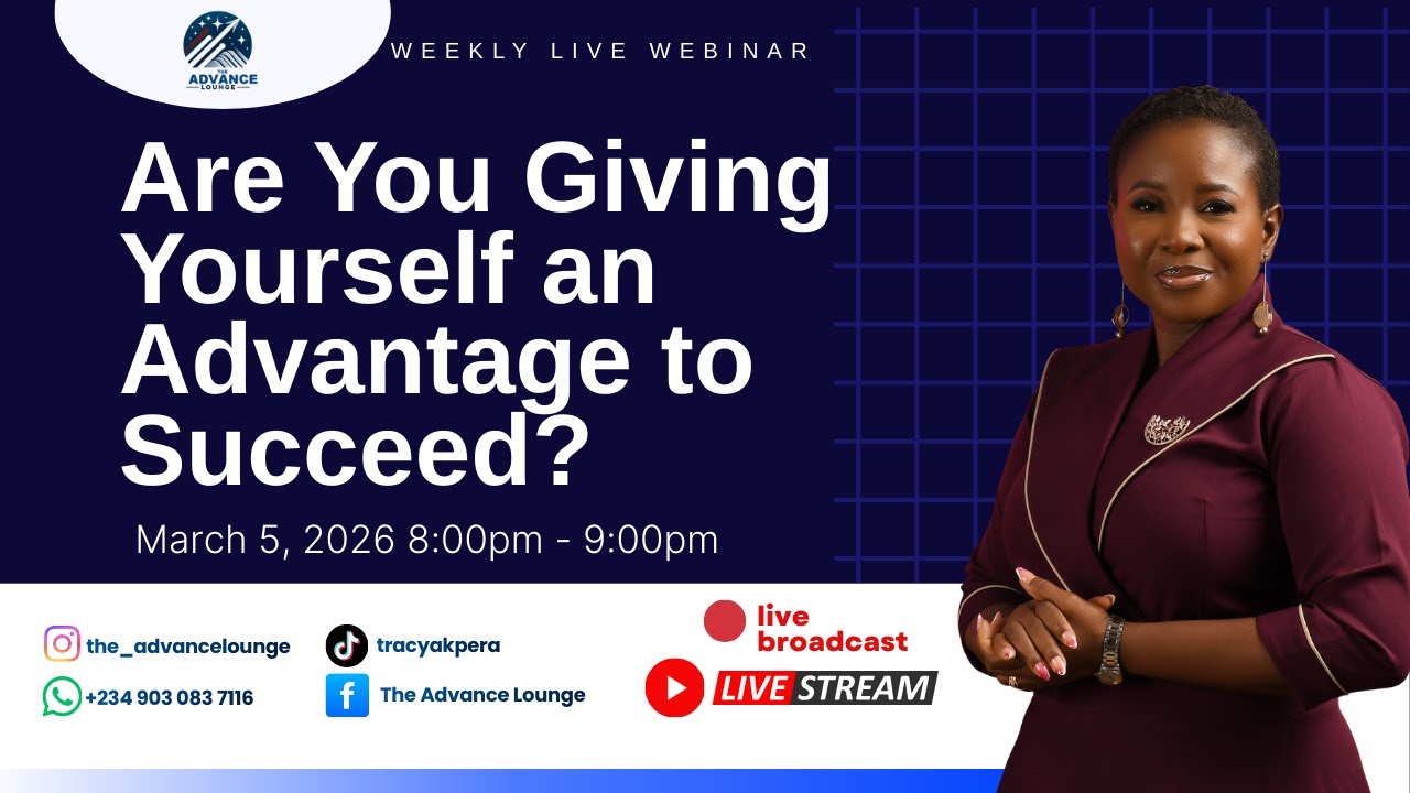 Are you giving yourself an advantage to succeed?