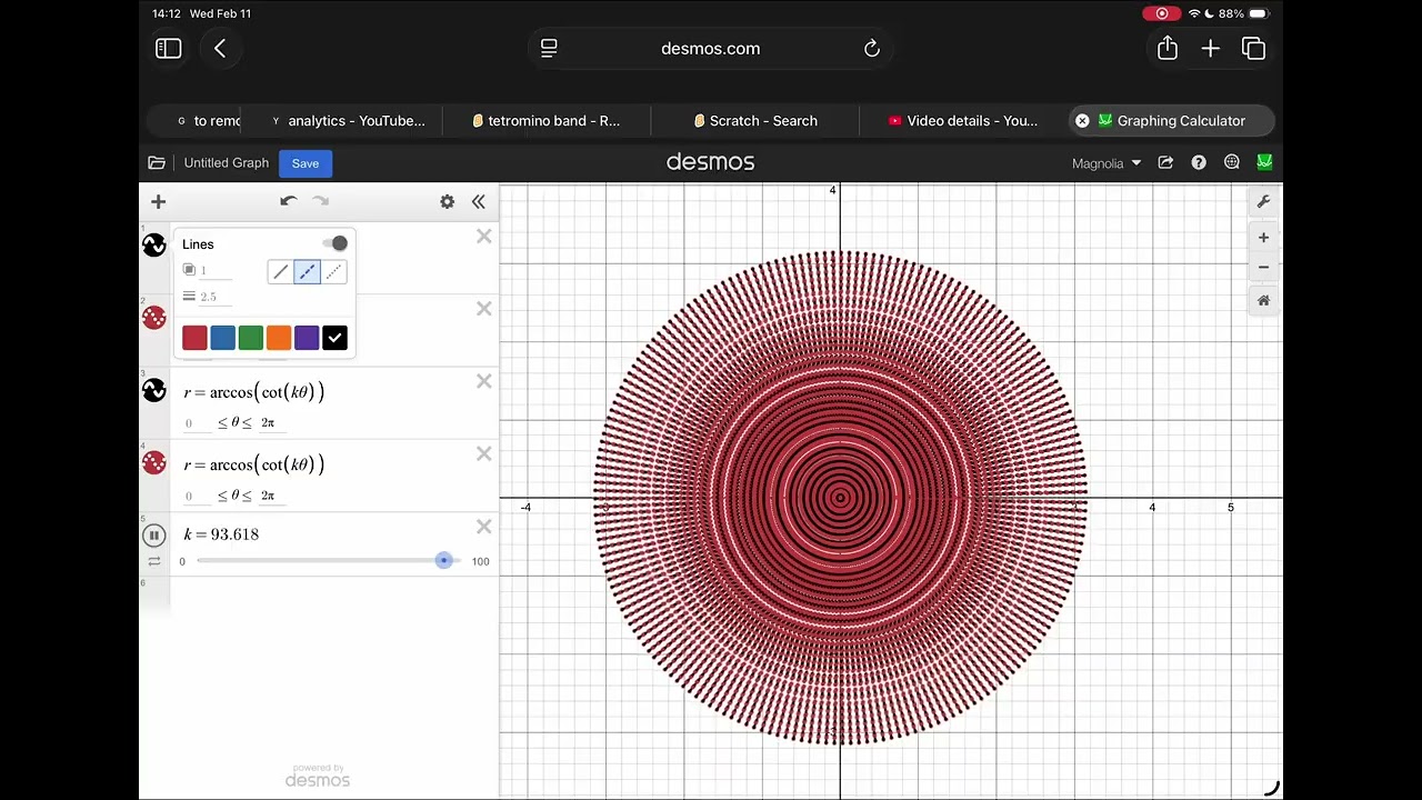Making a Desmos Graph