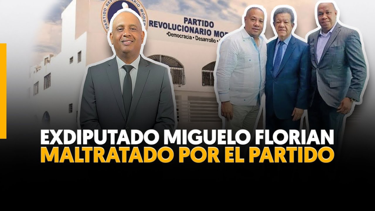 EXDIPUTADO MIGUELO FLORIAN SE JURAMENTA EN LA FUERZA DEL PUEBLO