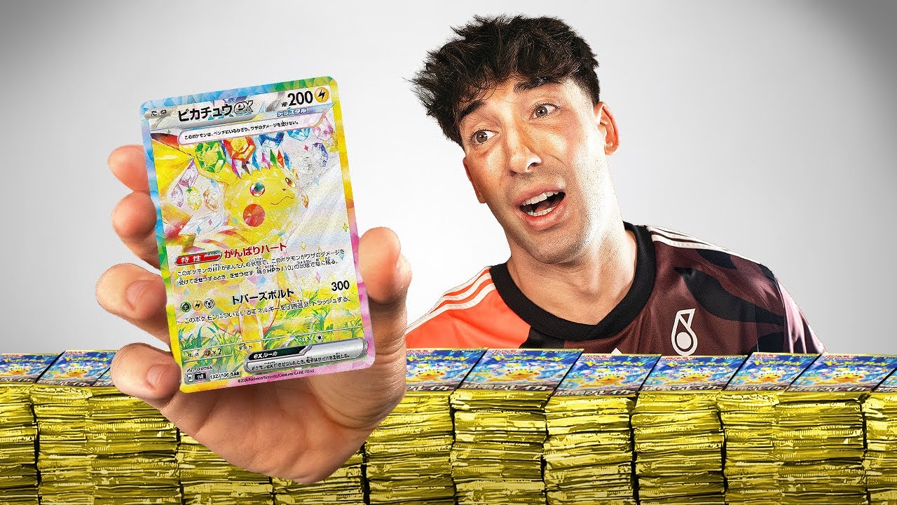 ABRÍ MÁS DE 100 SOBRES BUSCANDO EL PIKACHU