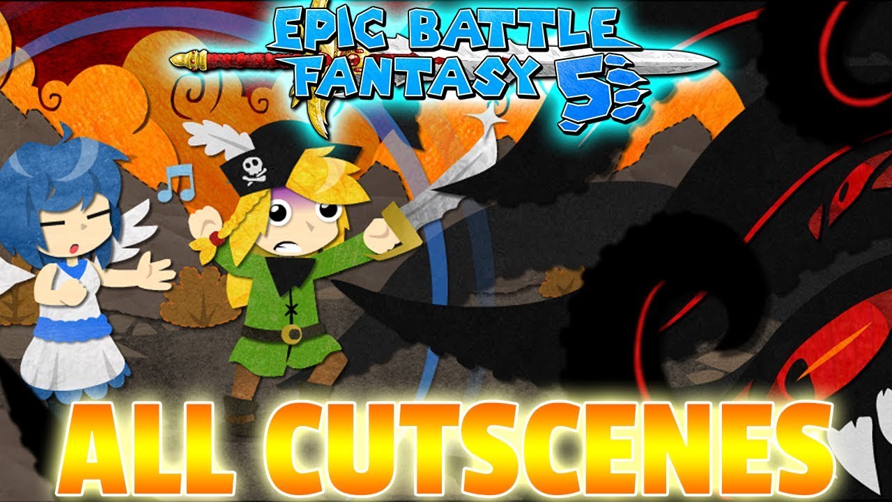 Epic Battle Fantasy 5 - All Cutscenes (No dialogues)