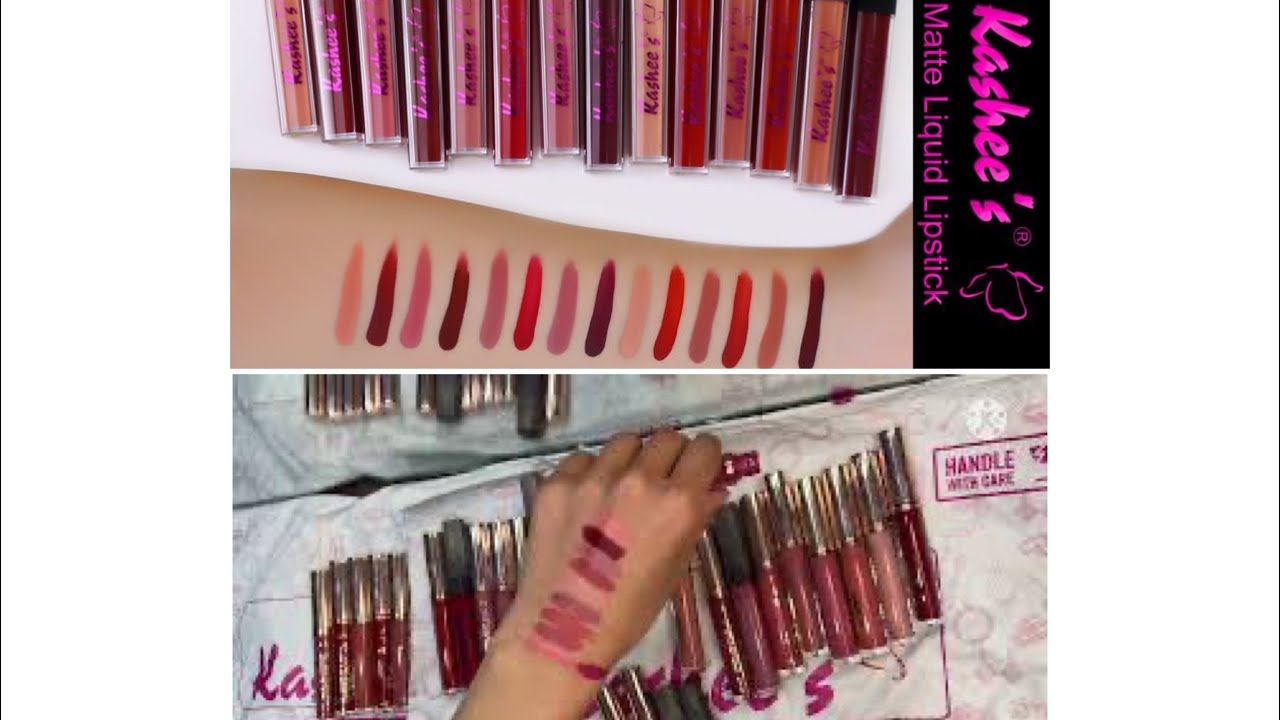 Kashee’s Lipglose all shades .without editing .❤️