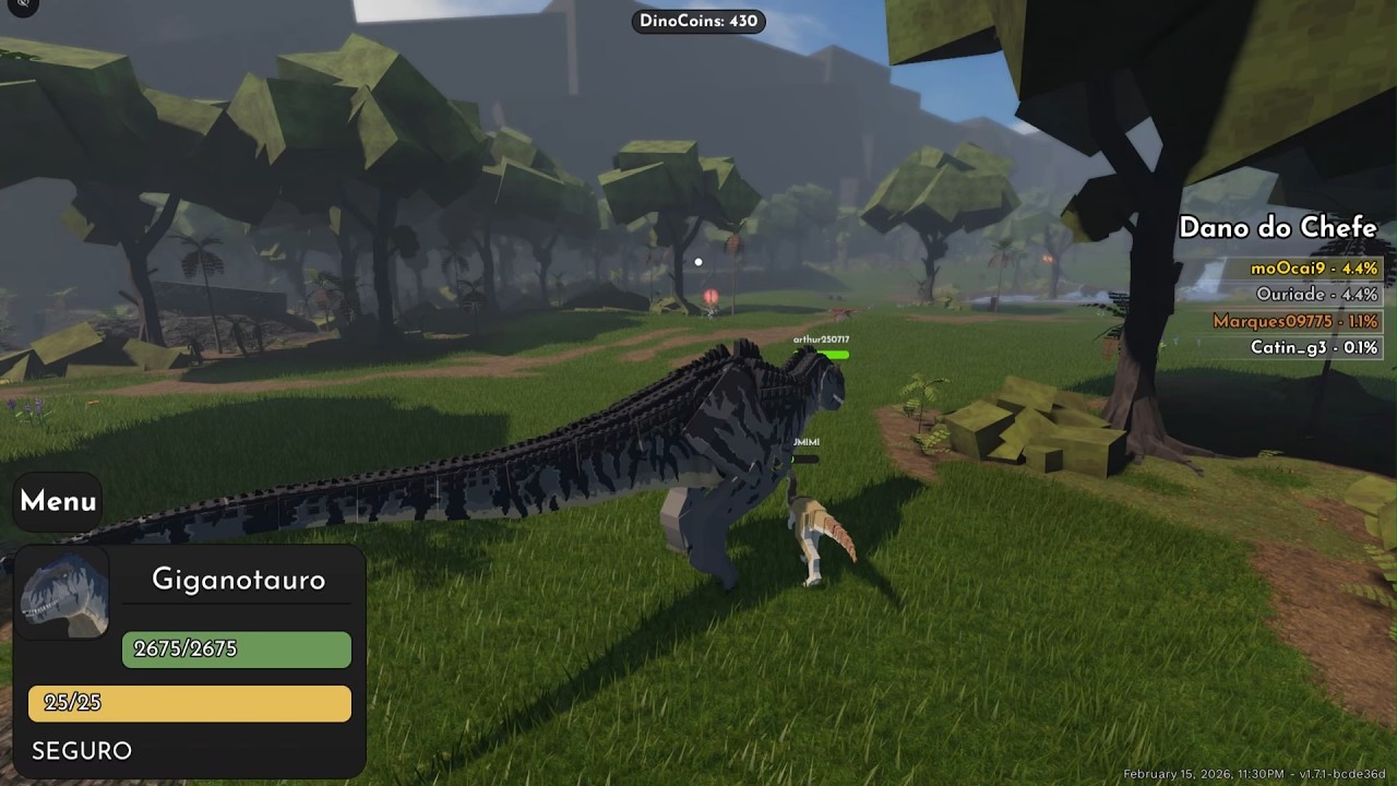 Roblox - Jurassic Block, Laboratório Brainrot, Fábrica de Pet e outros jogos