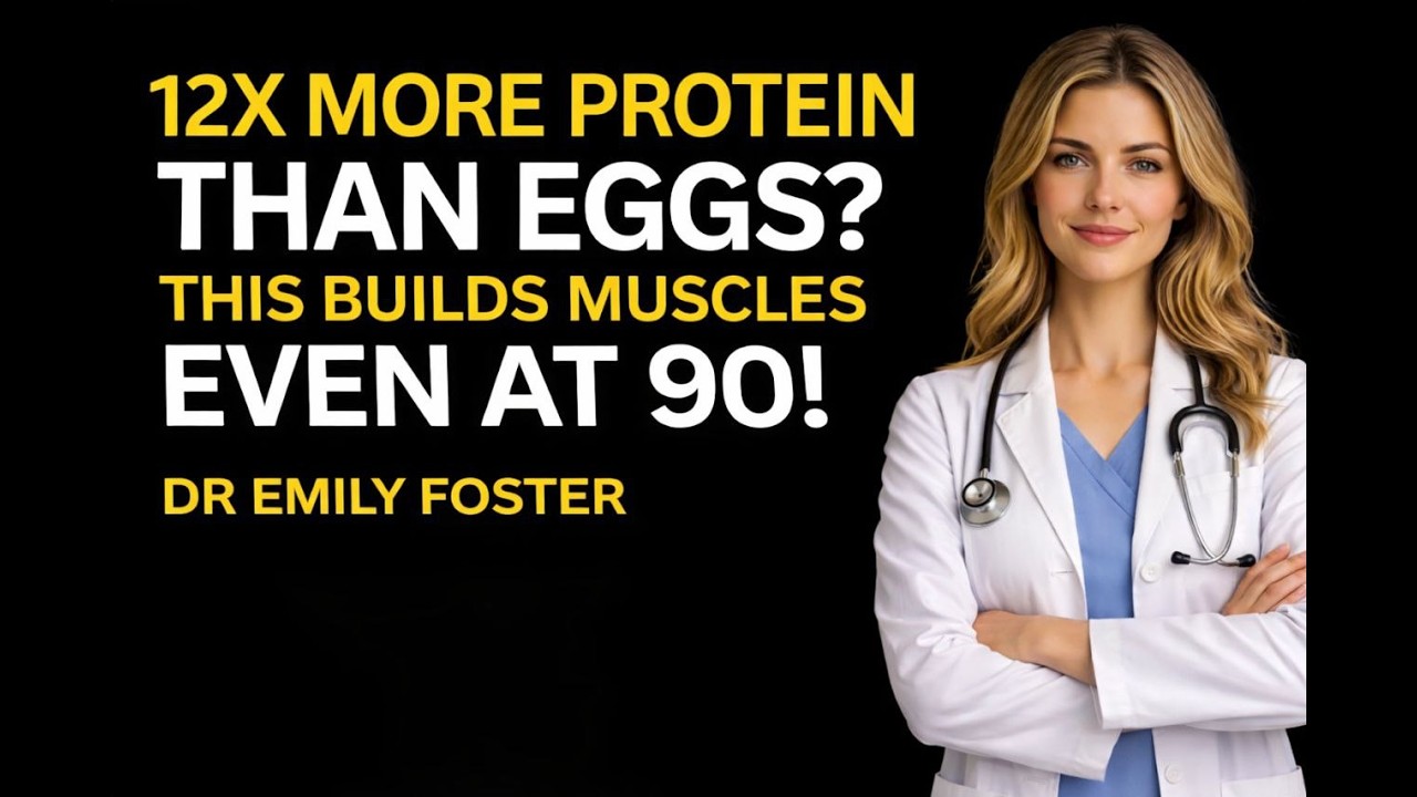 Doctors Reveal: This Cheap Food Builds More Muscle Than Eggs After 60 | Dr Emily Foster