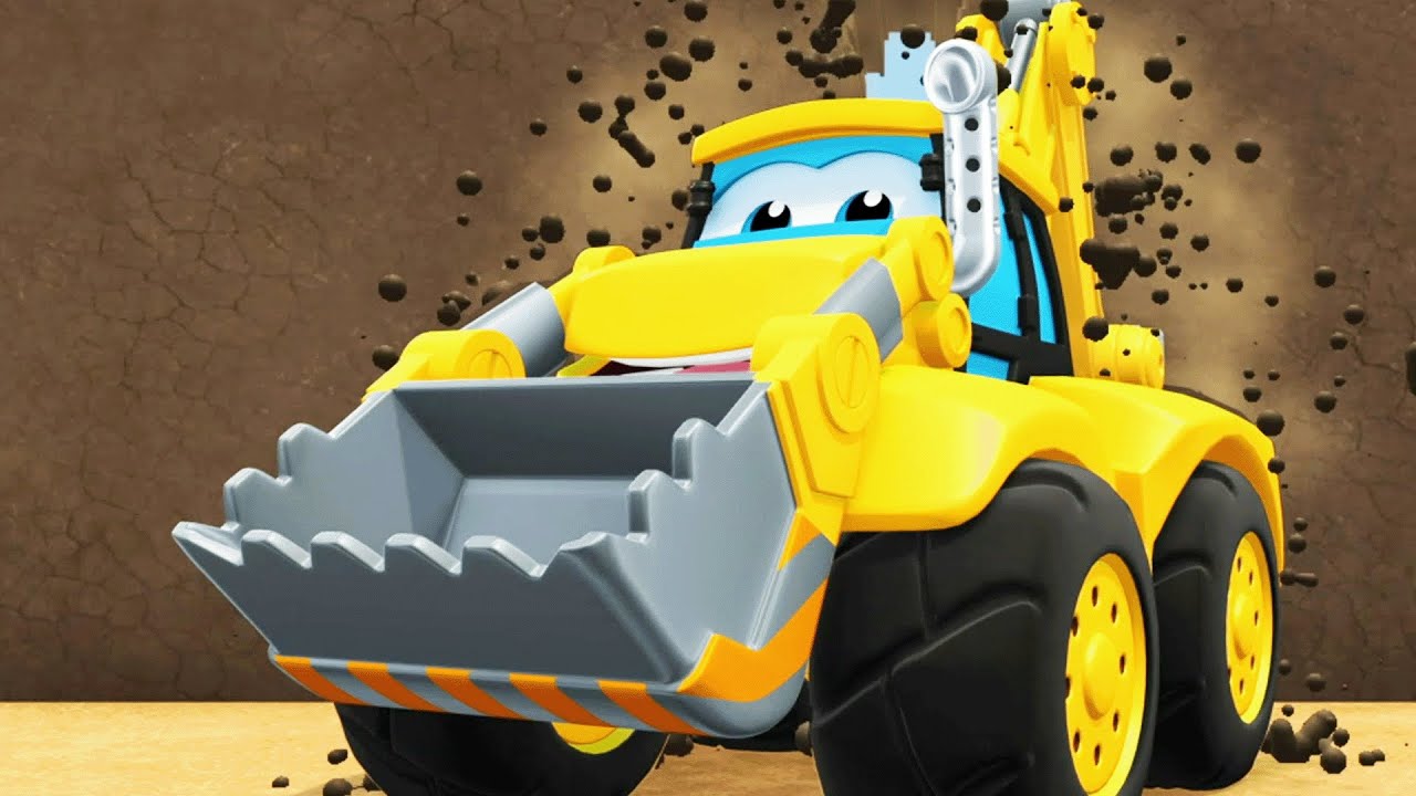 Chuck Builds A Fort 🚚 Tonka Chuck and Friends Cartoons for Kids
