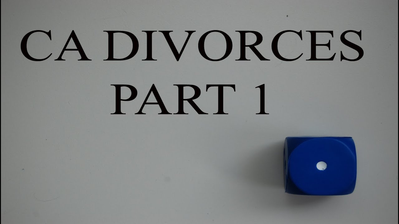 The CA Divorce Process - Part 1 of 5 - The Law Offices of Andy I. Chen
