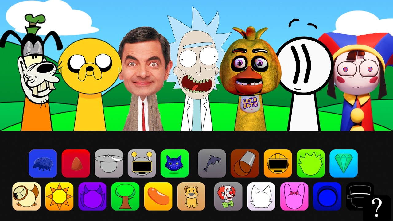 Incredibox Sprunki Pyramixed Song (Movies, Games and Series COVER)