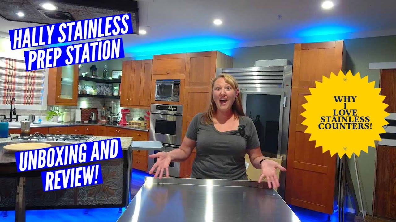 HALLY STAINLESS PREP STATION UNBOXING AND REVIEW