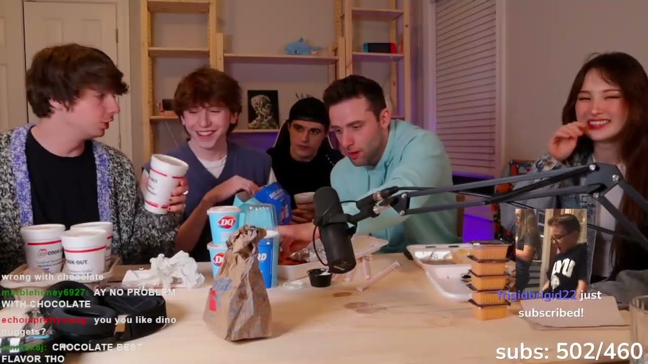 MUKBANG WITH KARL, TINA, FOOLISH, AUSTIN, AND NOLAN!-piso4 Vod