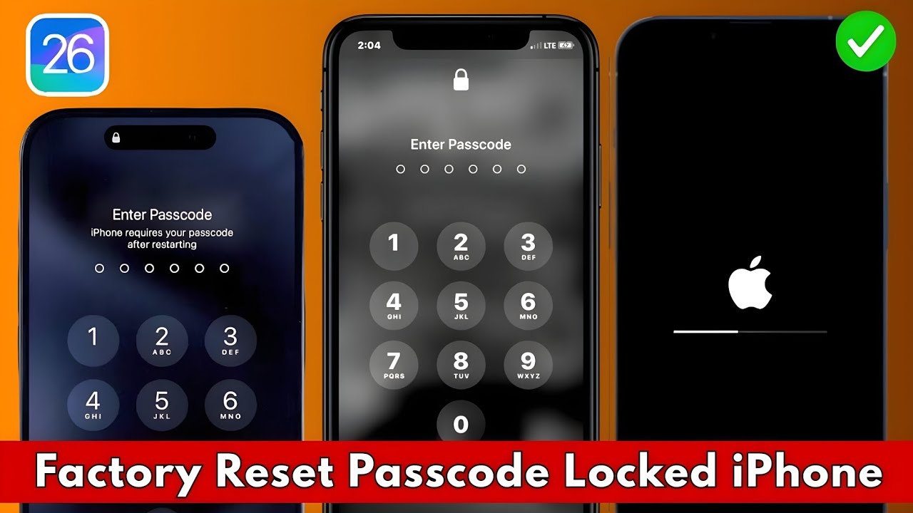 Как разблокировать заблокированный iPhone и сбросить пароль без потери данных | Обновление 2026 года